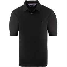 TOMMY HILFIGER halbarm Poloshirt schwarz