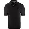 TOMMY HILFIGER halbarm Poloshirt schwarz