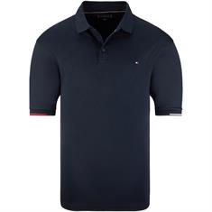 TOMMY HILFIGER Jersey Poloshirt dunkelblau