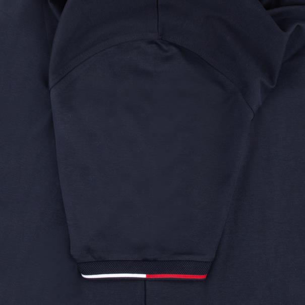 TOMMY HILFIGER Jersey Poloshirt dunkelblau
