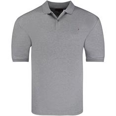 TOMMY HILFIGER Jersey-Poloshirt grau