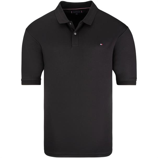 TOMMY HILFIGER Jersey-Poloshirt schwarz