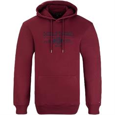 TOMMY HILFIGER Kapuzen-Sweatshirt bordeaux