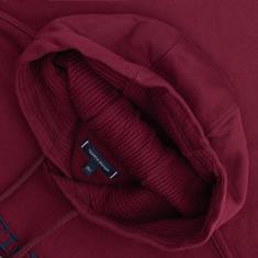 TOMMY HILFIGER Kapuzen-Sweatshirt bordeaux