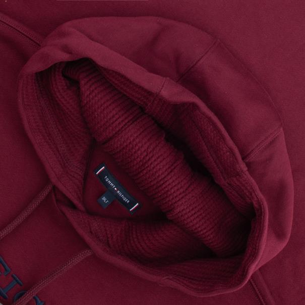 TOMMY HILFIGER Kapuzen-Sweatshirt bordeaux