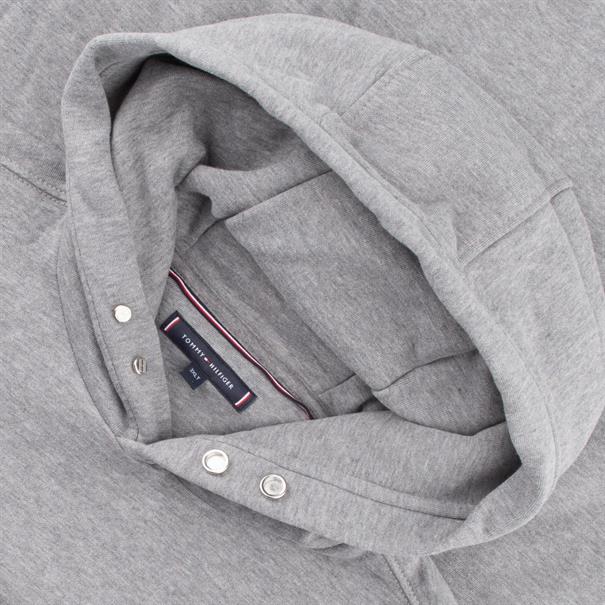 TOMMY HILFIGER Kapuzen-Sweatshirt grau