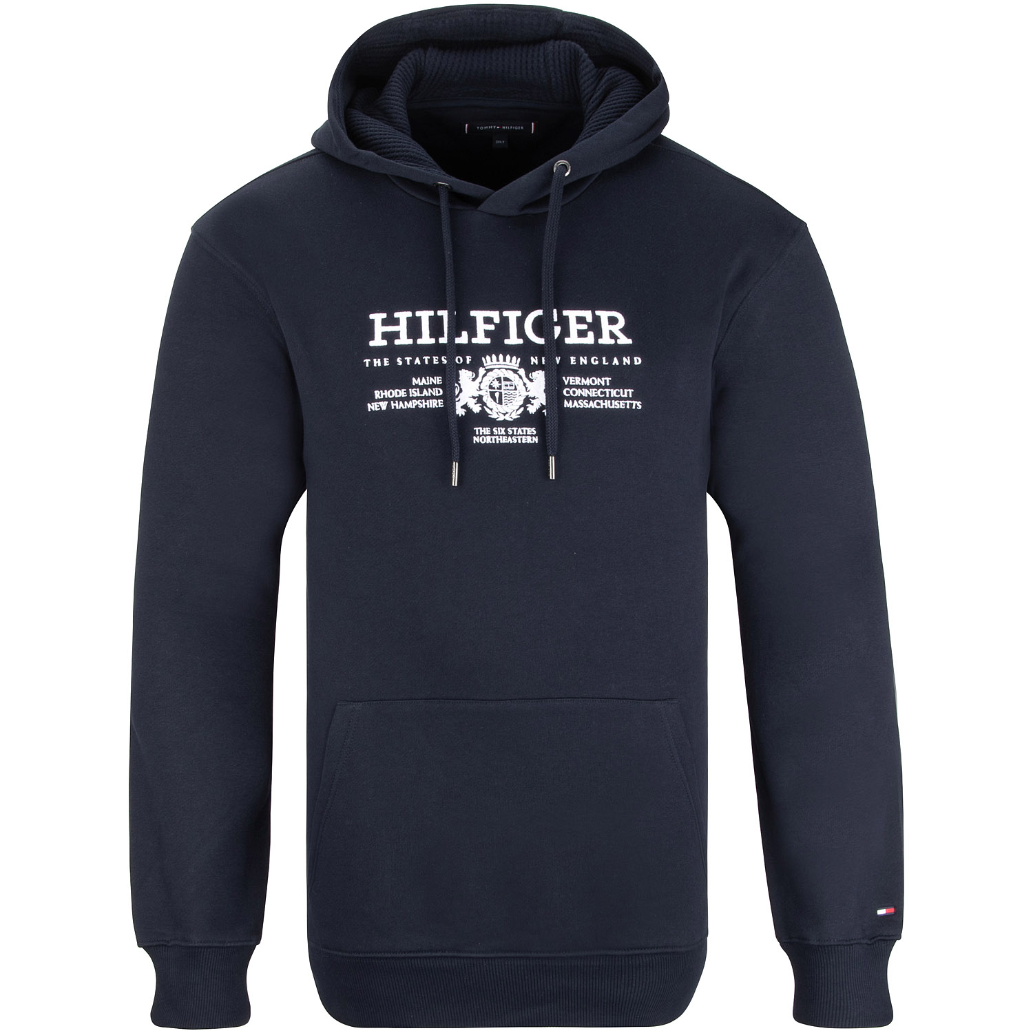 Tommy hilfiger hooded shirt discount