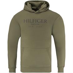 TOMMY HILFIGER Kapuzen-Sweatshirt oliv