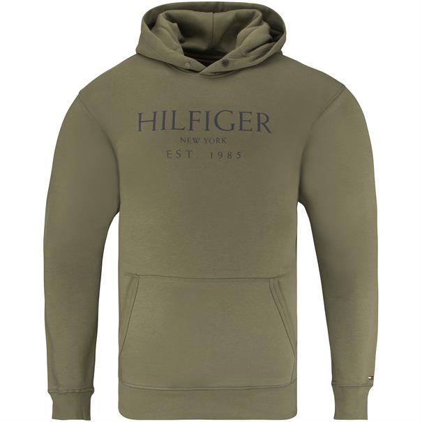 TOMMY HILFIGER Kapuzen-Sweatshirt oliv