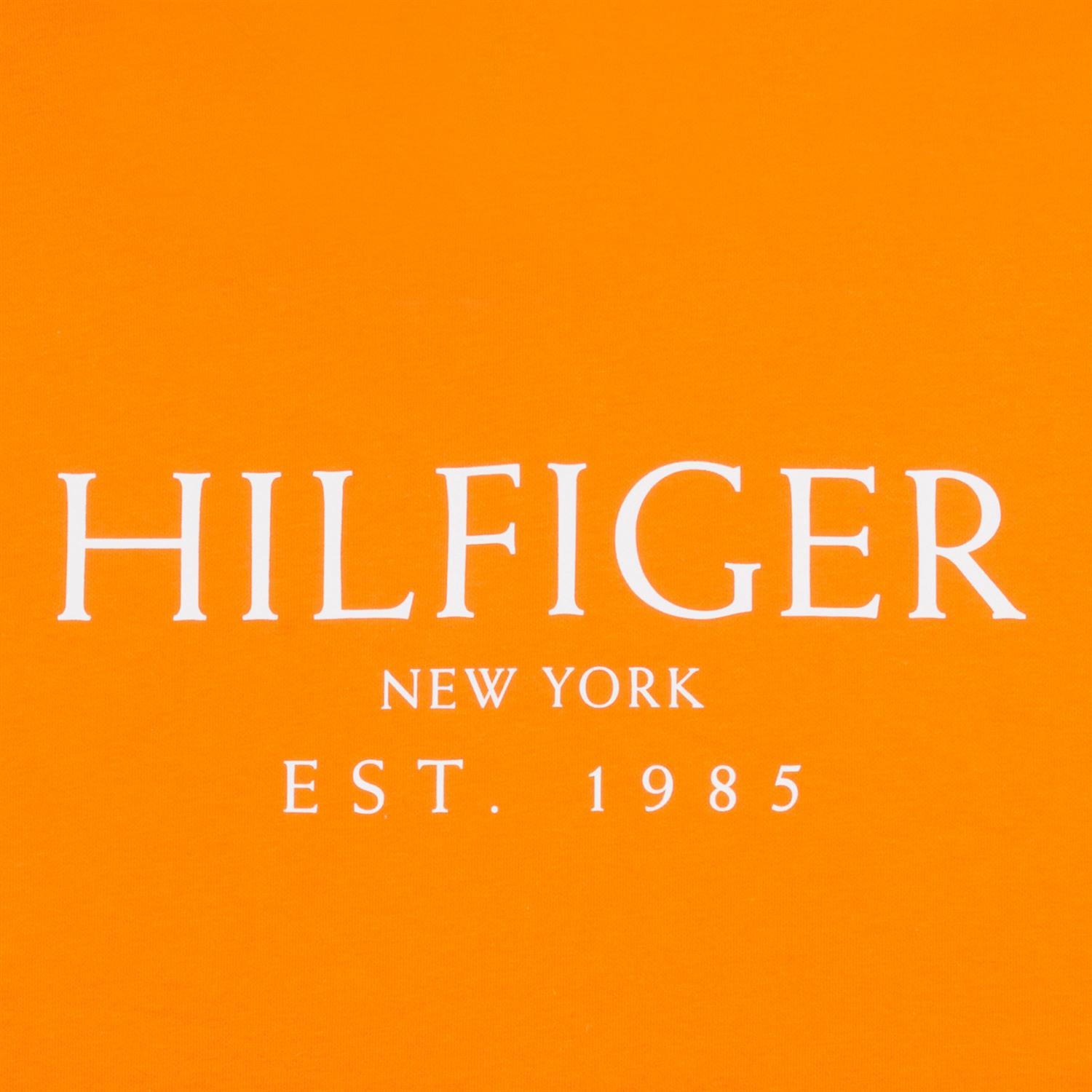 TOMMY HILFIGER Kapuzen Sweatshirt orange Herrenmode in UbergroBen kaufen
