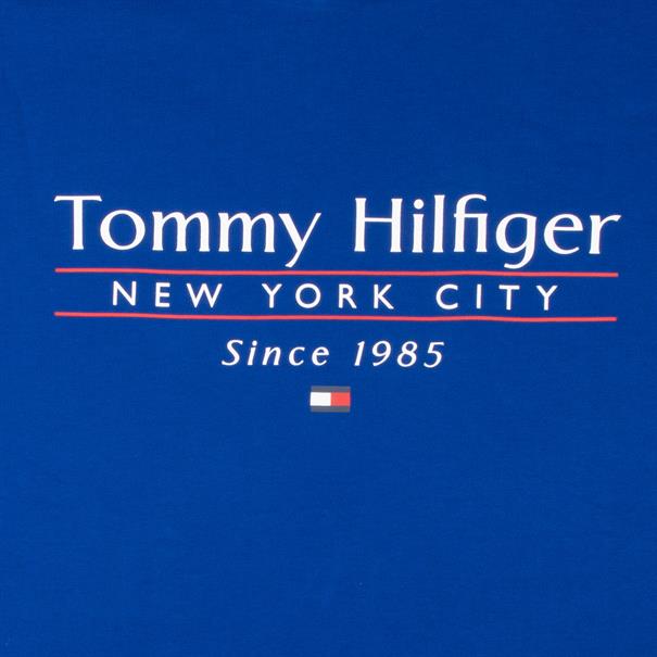 TOMMY HILFIGER Kapuzen-Sweatshirt royal-blau
