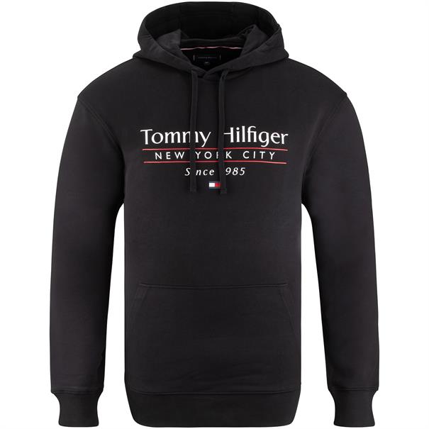 TOMMY HILFIGER Kapuzen-Sweatshirt schwarz