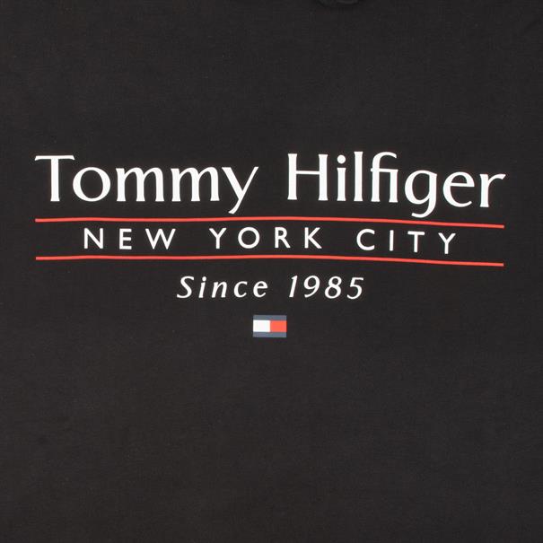 TOMMY HILFIGER Kapuzen-Sweatshirt schwarz