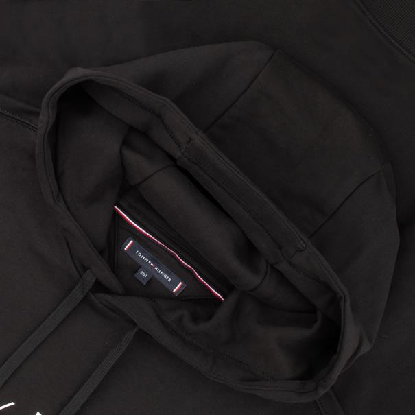 TOMMY HILFIGER Kapuzen-Sweatshirt schwarz