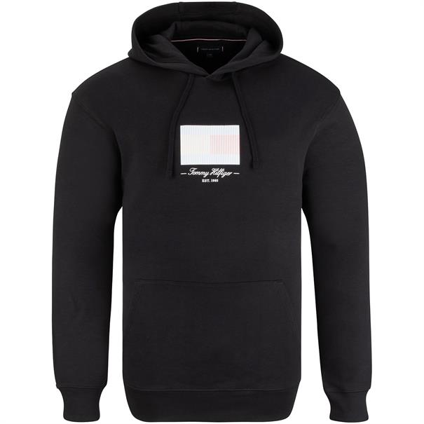 TOMMY HILFIGER Kapuzen-Sweatshirt schwarz