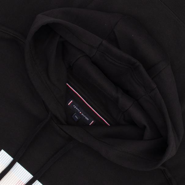 TOMMY HILFIGER Kapuzen-Sweatshirt schwarz