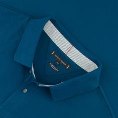 TOMMY HILFIGER langarm Poloshirt blau