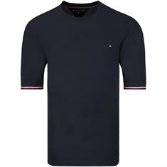TOMMY HILFIGER Piqué T-Shirt dunkelblau