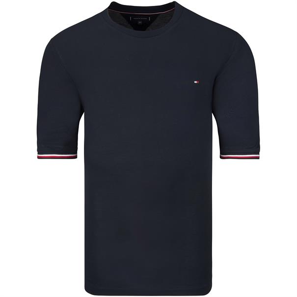 TOMMY HILFIGER Piqué T-Shirt dunkelblau
