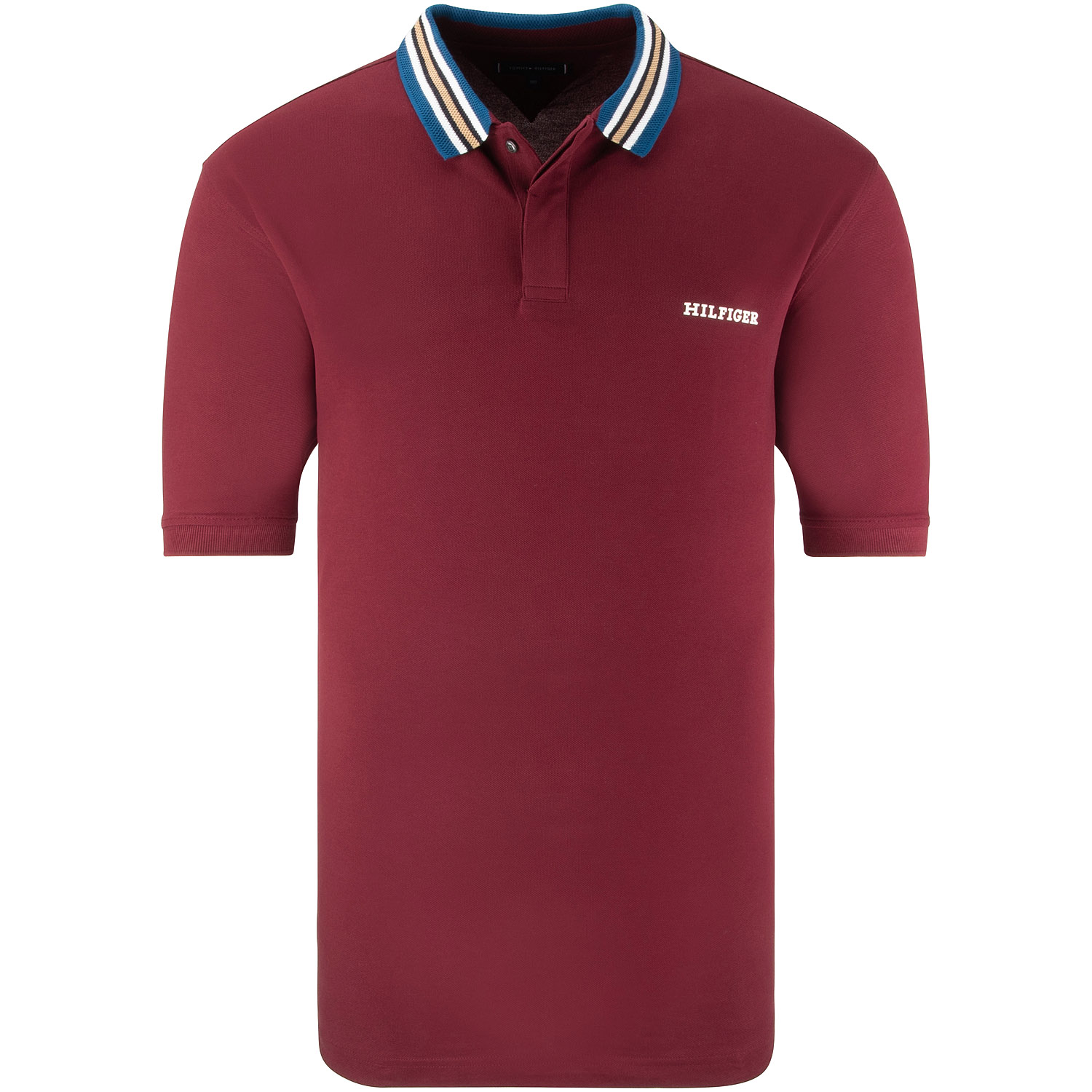 TOMMY HILFIGER Poloshirt bordeaux