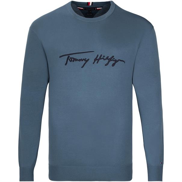 TOMMY HILFIGER Pullover blau