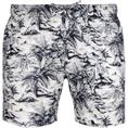 TOMMY HILFIGER Shorts aus Leinen weiß