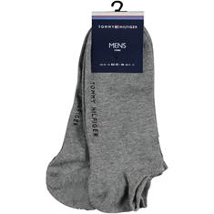 TOMMY HILFIGER Sneaker-Socken, Doppelpack grau