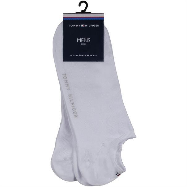 TOMMY HILFIGER Sneaker-Socken, Doppelpack weiß