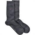 TOMMY HILFIGER Socken grau-meliert