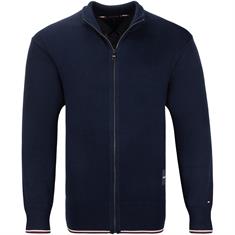 TOMMY HILFIGER Strickjacke marine