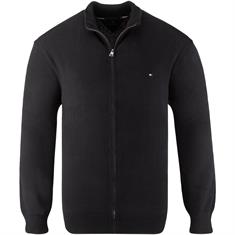 TOMMY HILFIGER Strickjacke schwarz