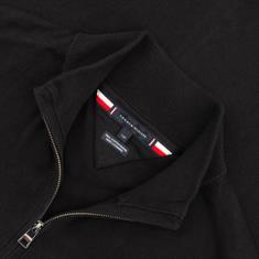 TOMMY HILFIGER Strickjacke schwarz