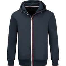 TOMMY HILFIGER Sweatjacke dunkelblau