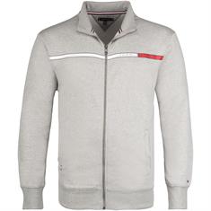 TOMMY HILFIGER Sweatjacke grau
