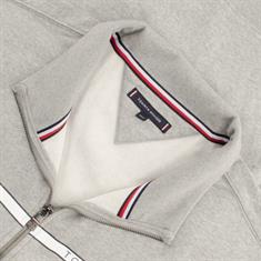 TOMMY HILFIGER Sweatjacke grau