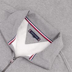 TOMMY HILFIGER Sweatjacke grau