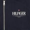 TOMMY HILFIGER Sweatjacke mit Kapuze dunkelblau