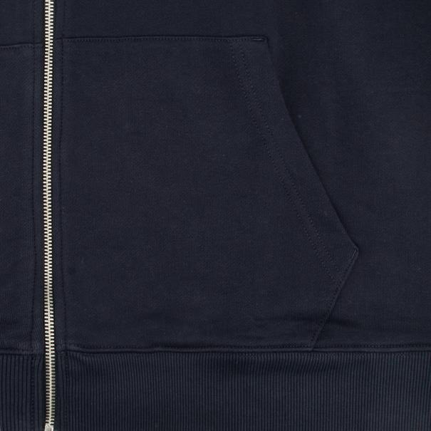 TOMMY HILFIGER Sweatjacke mit Kapuze dunkelblau