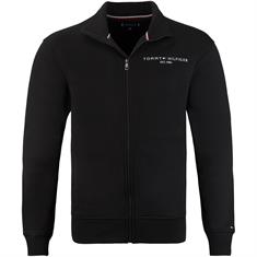 TOMMY HILFIGER Sweatjacke schwarz