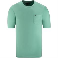 TOMMY HILFIGER T-Shirt mit Brusttasche grün