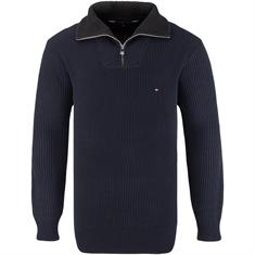 TOMMY HILFIGER Troyer dunkelblau