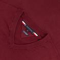 TOMMY HILFIGER V-Pullover bordeaux