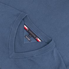 TOMMY HILFIGER V-Pullover jeansblau