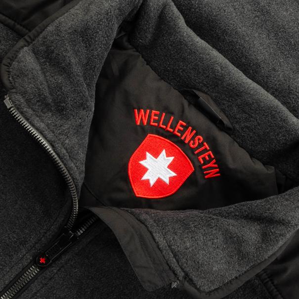 WELLENSTEYN Fleecejacke "Jet-Jacket" anthrazit